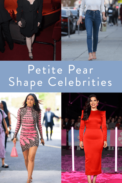 petite pear shape celebrities